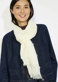 LolaLiza Lange sjaal met textuur- Accessoires