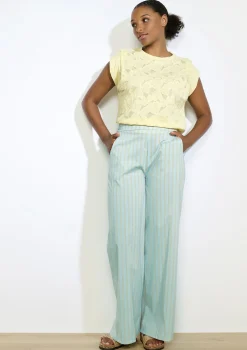 LolaLiza Lichte gestreepte broek- Broeken