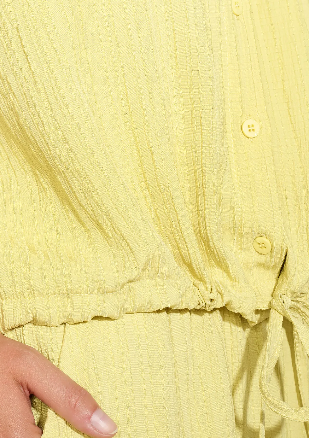 LolaLiza Losse blouse met textuur- Co-Ord Sets|Blouses En Hemden