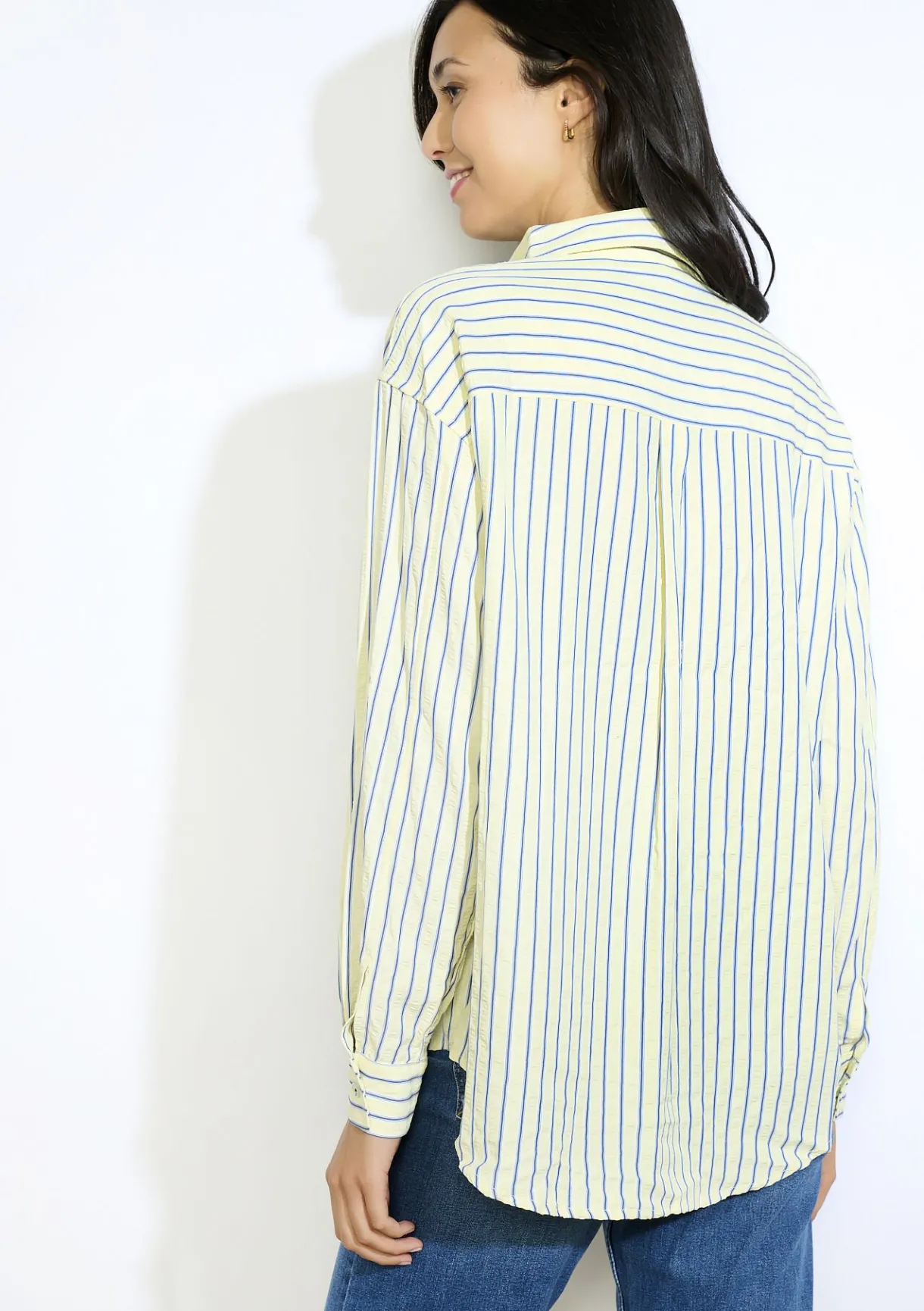 LolaLiza Losvallend gestreept hemd- Blouses En Hemden
