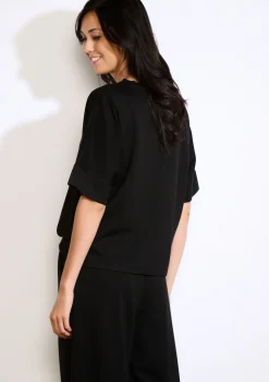 LolaLiza Losvallend jersey T-shirt- Sweats|Tops En T-Shirts