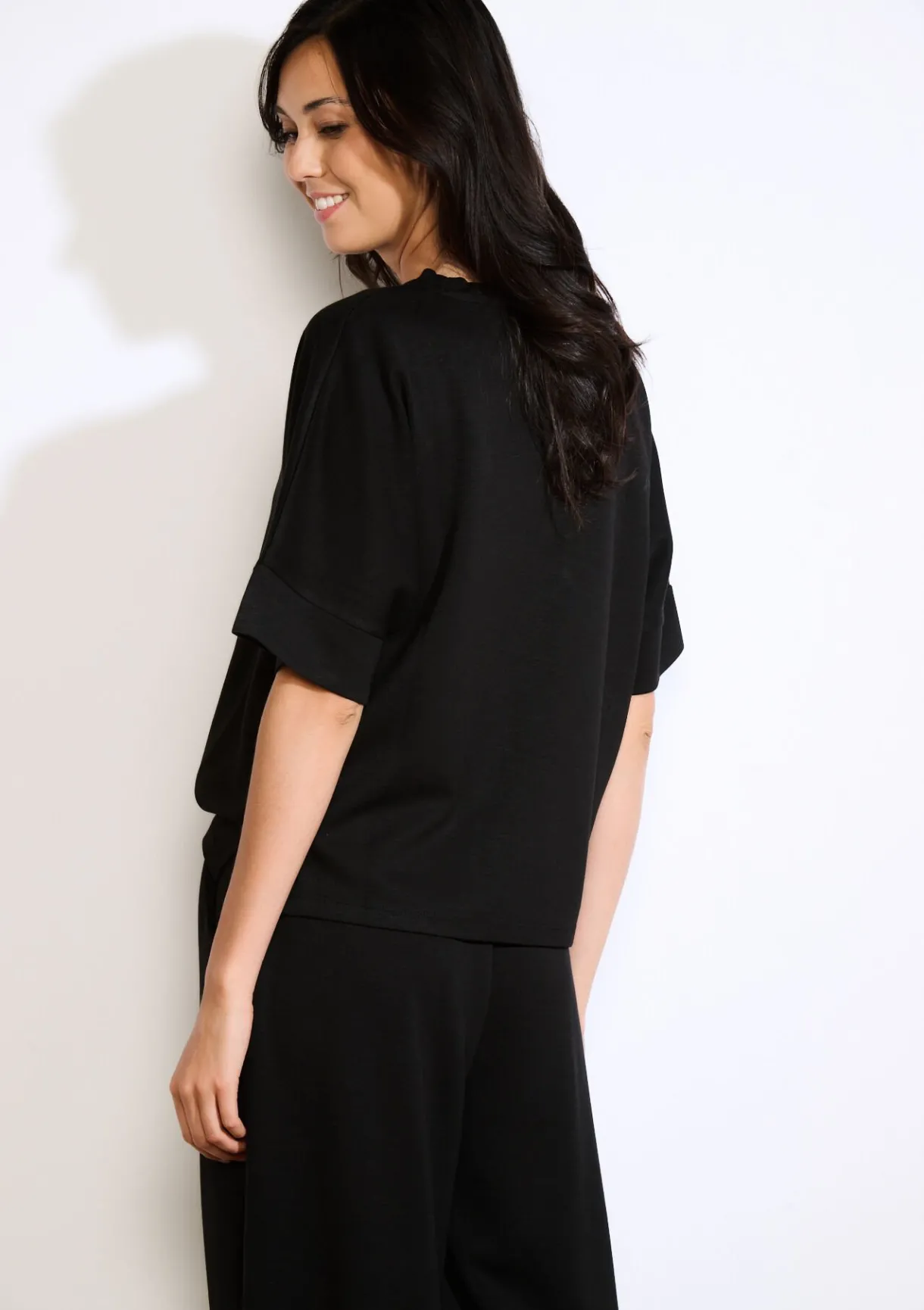 LolaLiza Losvallend jersey T-shirt- Sweats|Tops En T-Shirts