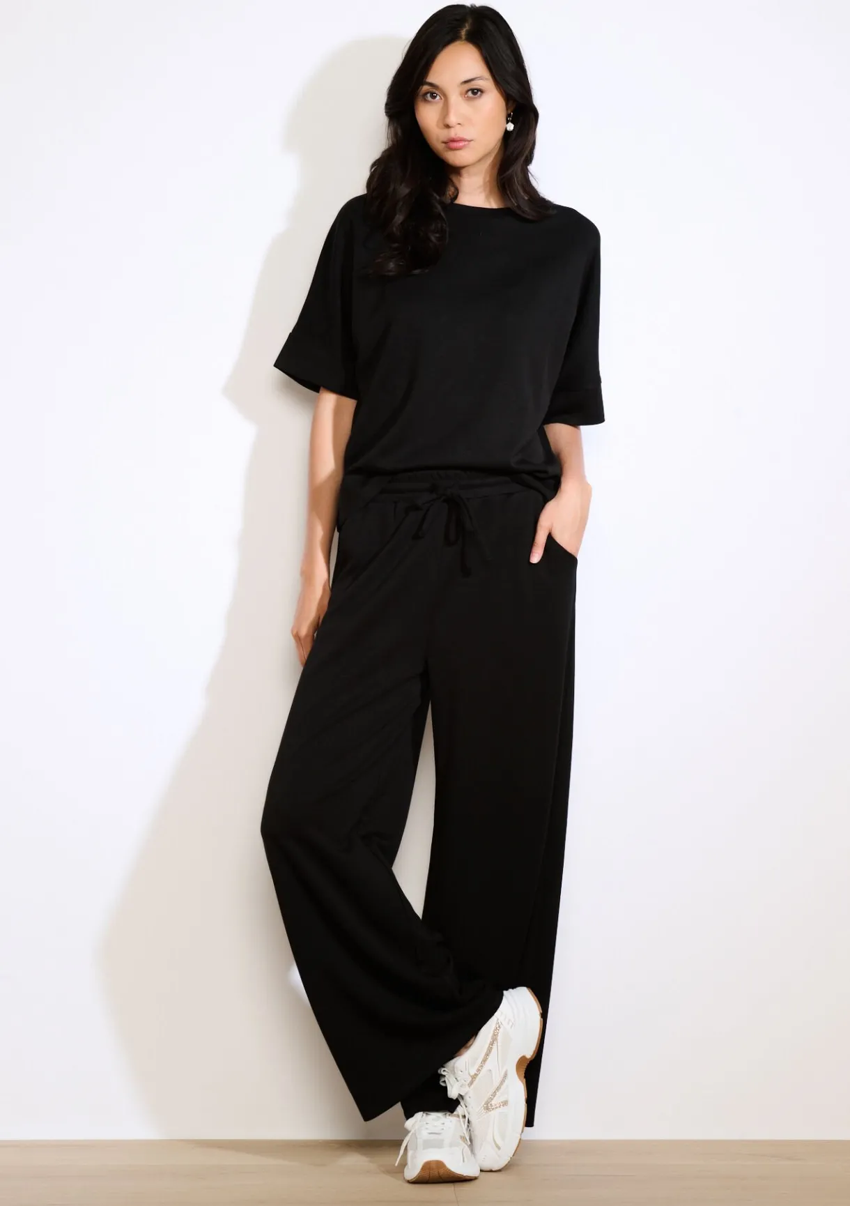 LolaLiza Losvallend jersey T-shirt- Sweats|Tops En T-Shirts