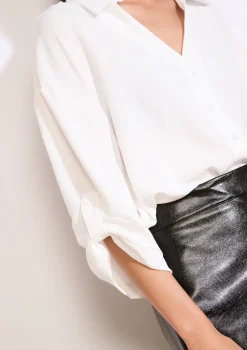 LolaLiza Losvallend overhemd met knopen- Blouses En Hemden