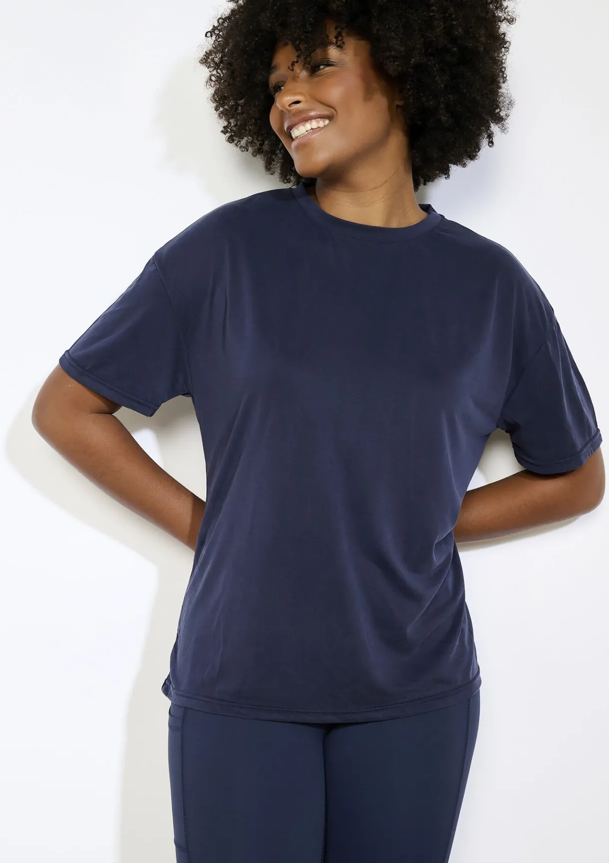 LolaLiza Losvallend sportshirt- Tops En T-Shirts|Sweats