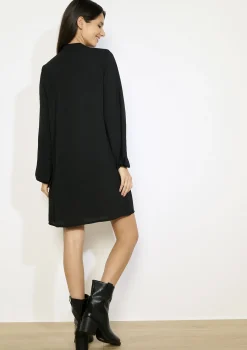 LolaLiza Losvallende korte overhemdjurk- Jurken