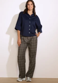 LolaLiza Losvallende polo met knopen- Tops En T-Shirts|Blouses En Hemden