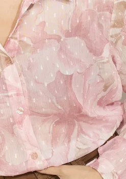 LolaLiza Luchtige bloemenblouse- Blouses En Hemden