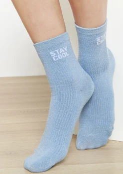 LolaLiza Lurex sokken- Accessoires