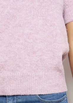 LolaLiza Lurex trui korte mouwen en pailletten- Truien En Cardigans