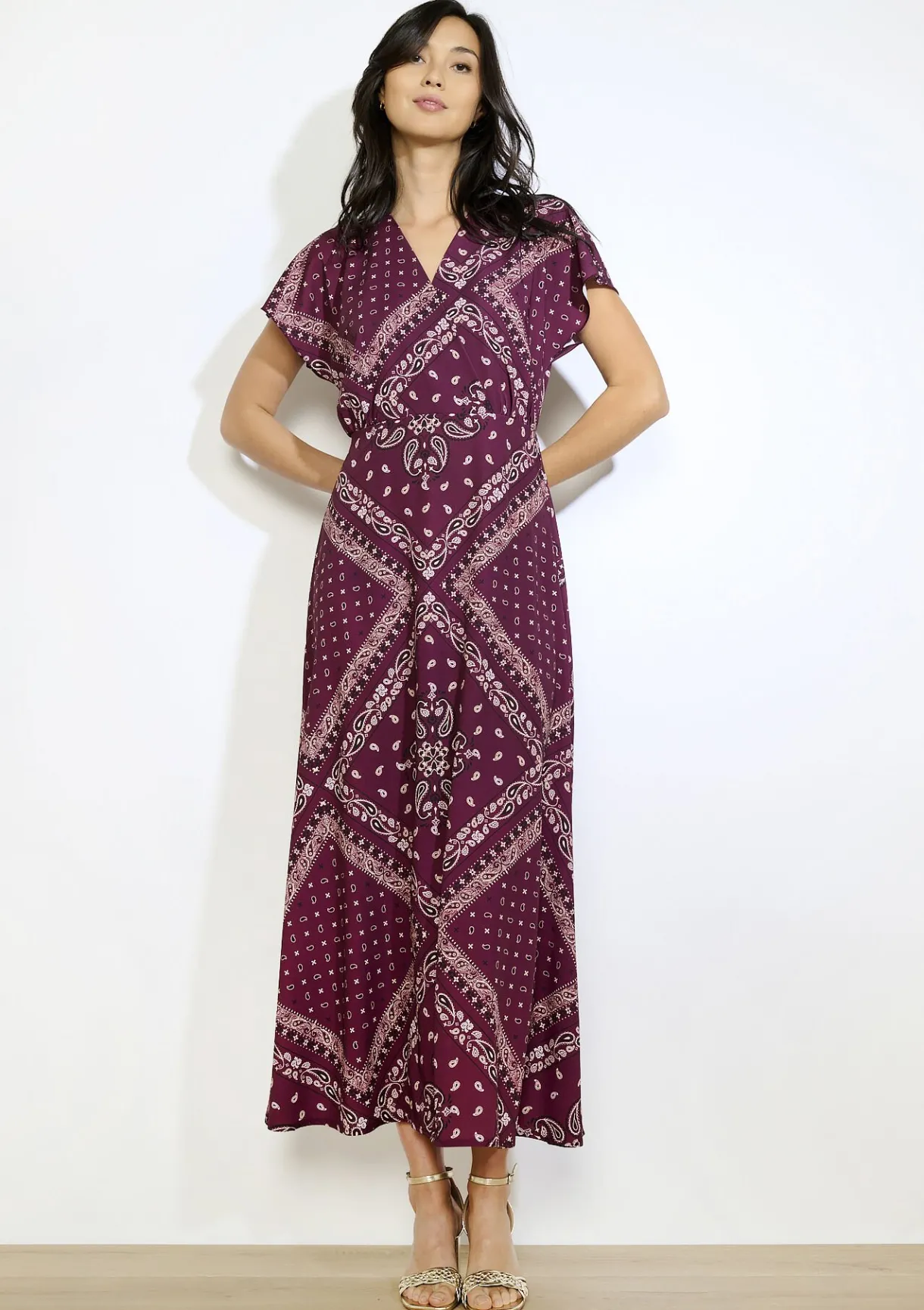 LolaLiza Maxi-jurk met print- Jurken