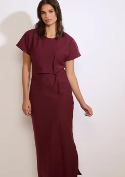 LolaLiza Midi-jurk met zijstrik- Jurken