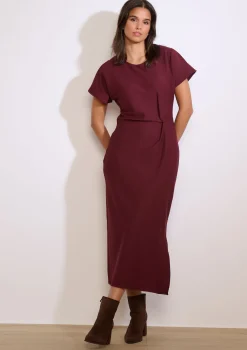 LolaLiza Midi-jurk met zijstrik- Jurken