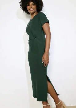 LolaLiza Midi-jurk met zijstrik- Jurken