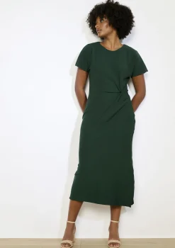 LolaLiza Midi-jurk met zijstrik- Jurken