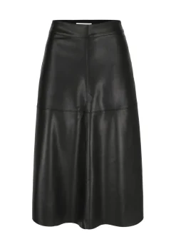 LolaLiza Midi-rok in imitatieleer- Rokken