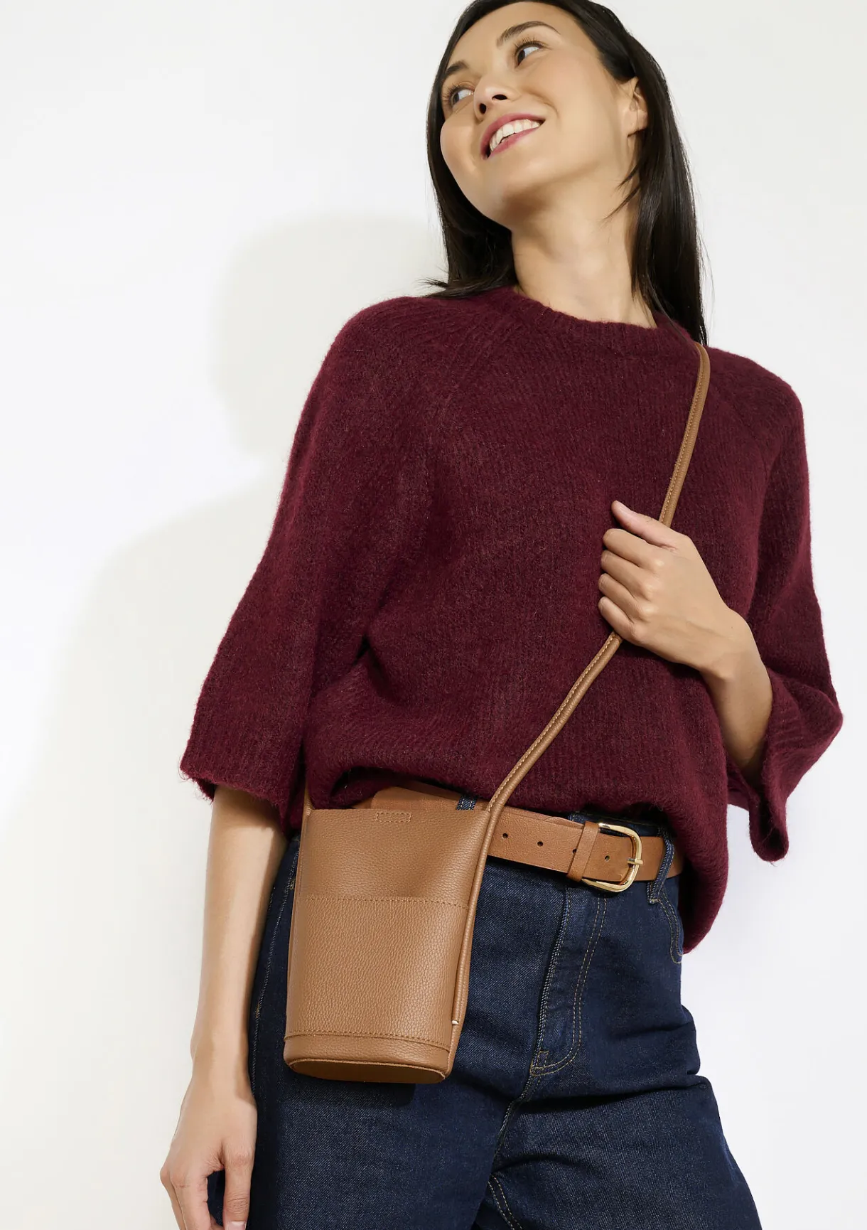 LolaLiza Mini bucket bag van imitatieleer- Accessoires