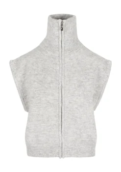 LolaLiza Mouwloos vest met rits- Truien En Cardigans