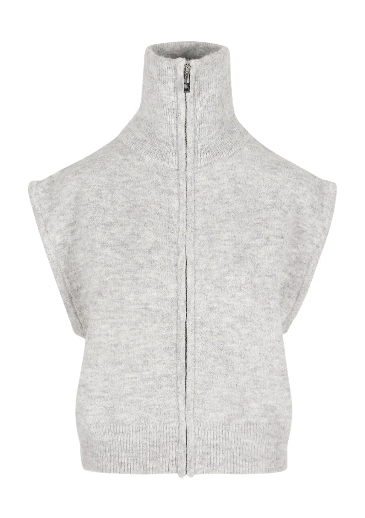 LolaLiza Mouwloos vest met rits- Truien En Cardigans