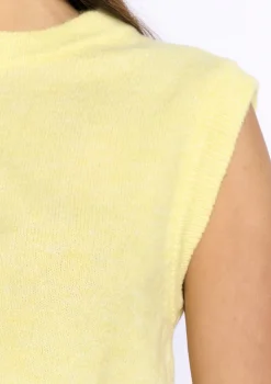 LolaLiza Mouwloze gebreide trui- Truien En Cardigans