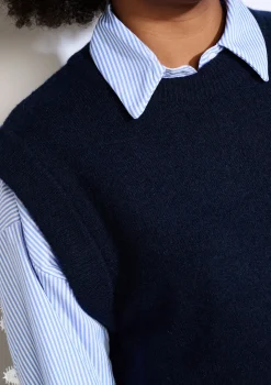 LolaLiza Mouwloze gebreide trui- Truien En Cardigans