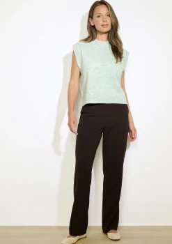 LolaLiza Mouwloze gebreide trui- Truien En Cardigans