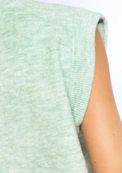 LolaLiza Mouwloze gebreide trui- Truien En Cardigans