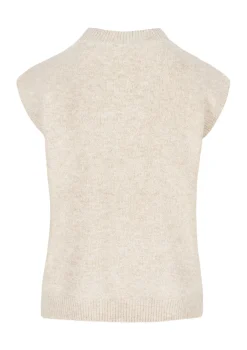LolaLiza Mouwloze kabelgebreide trui- Truien En Cardigans