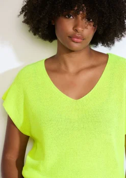 LolaLiza Mouwloze top in fijne knit- Truien En Cardigans