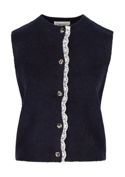 LolaLiza Mouwloze zachte cardigan met knopen- Truien En Cardigans