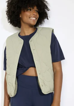 LolaLiza Omkeerbare bodywarmer- Loungewear|Vesten En Blazers