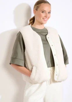 LolaLiza Omkeerbare bodywarmer- Loungewear|Vesten En Blazers