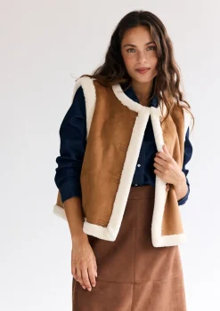 LolaLiza Omkeerbare gevoerde vest- Vesten En Blazers