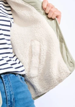 LolaLiza Omkeerbare korte gewatteerde jas- Loungewear|Vesten En Blazers