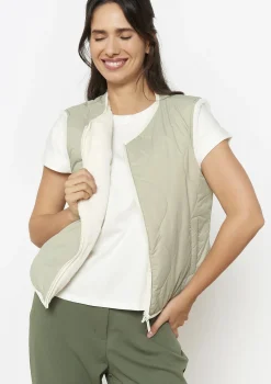 LolaLiza Omkeerbare mouwloze vest- Loungewear|Vesten En Blazers