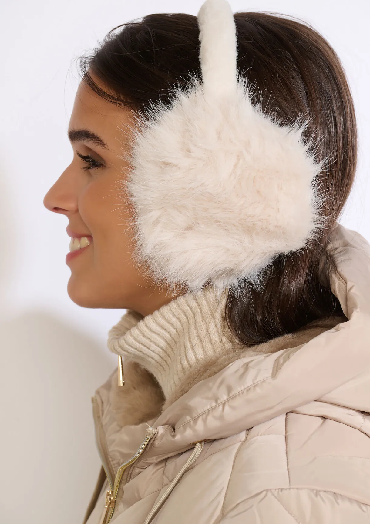 LolaLiza Oorwarmers van imitatiebont- Accessoires