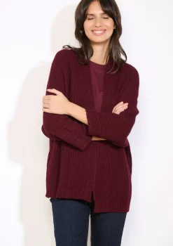 LolaLiza Openvallende gebreide vest- Truien En Cardigans