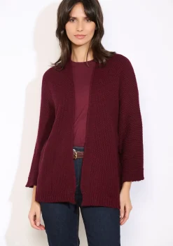 LolaLiza Openvallende gebreide vest- Truien En Cardigans