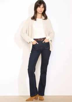 LolaLiza Openvallende gebreide vest- Truien En Cardigans