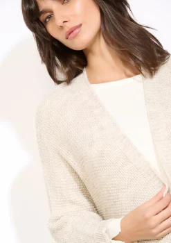 LolaLiza Openvallende gebreide vest- Truien En Cardigans