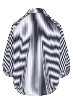 LolaLiza Overhemd met strepen en bloemenprint- Blouses En Hemden