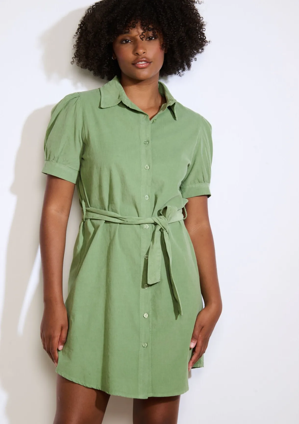 LolaLiza Overhemdjurk Met Ceintuur- Jurken