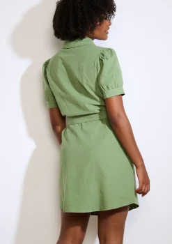 LolaLiza Overhemdjurk Met Ceintuur- Jurken