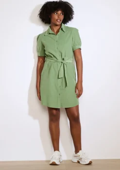 LolaLiza Overhemdjurk Met Ceintuur- Jurken