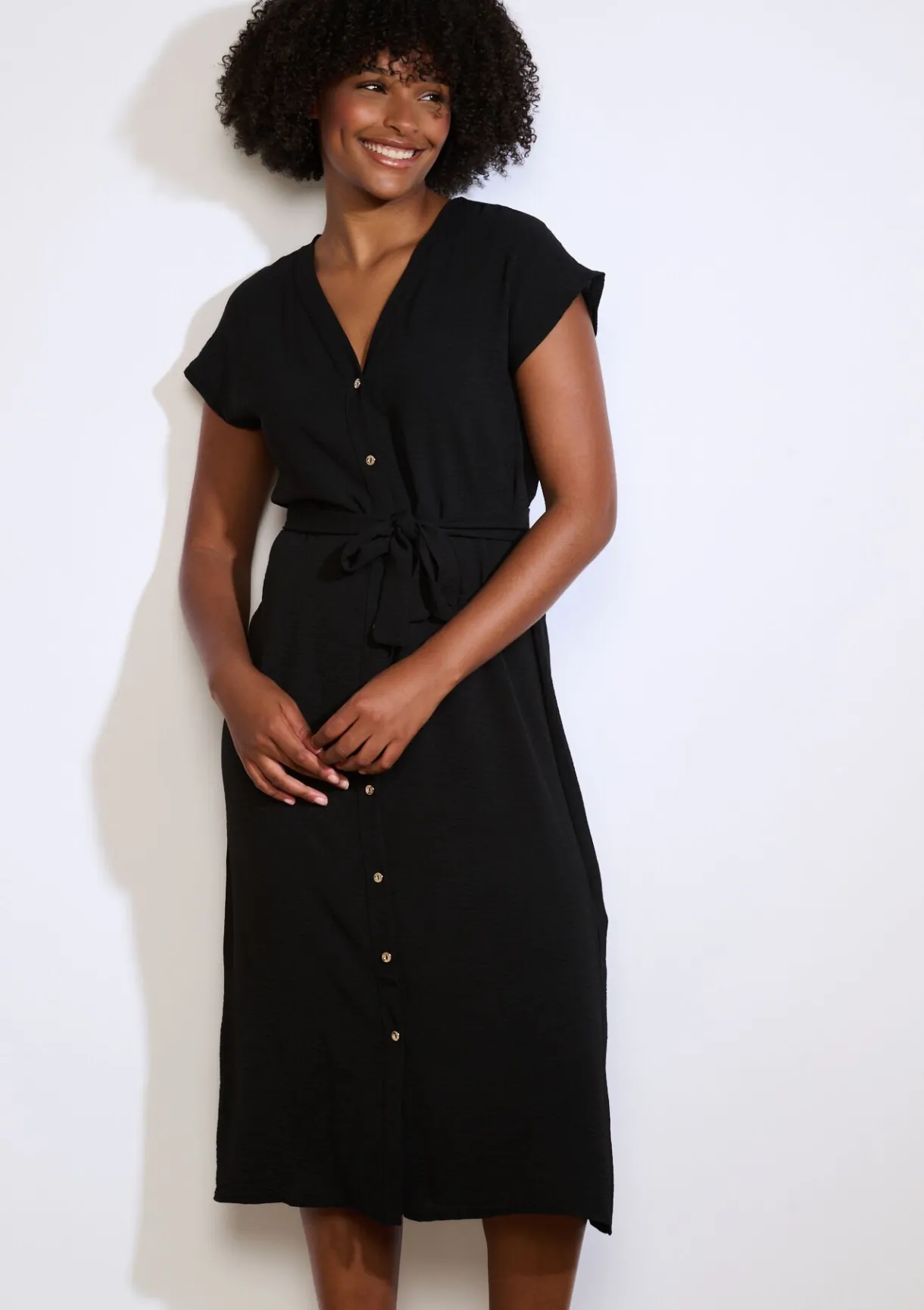 LolaLiza Overhemdjurk met knoopjes- Jurken