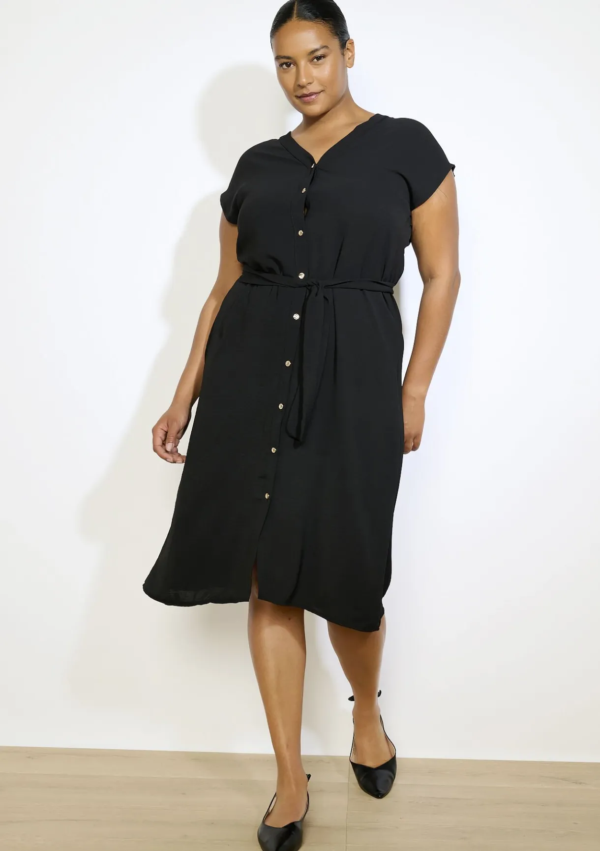 LolaLiza Overhemdjurk met knoopjes- Jurken