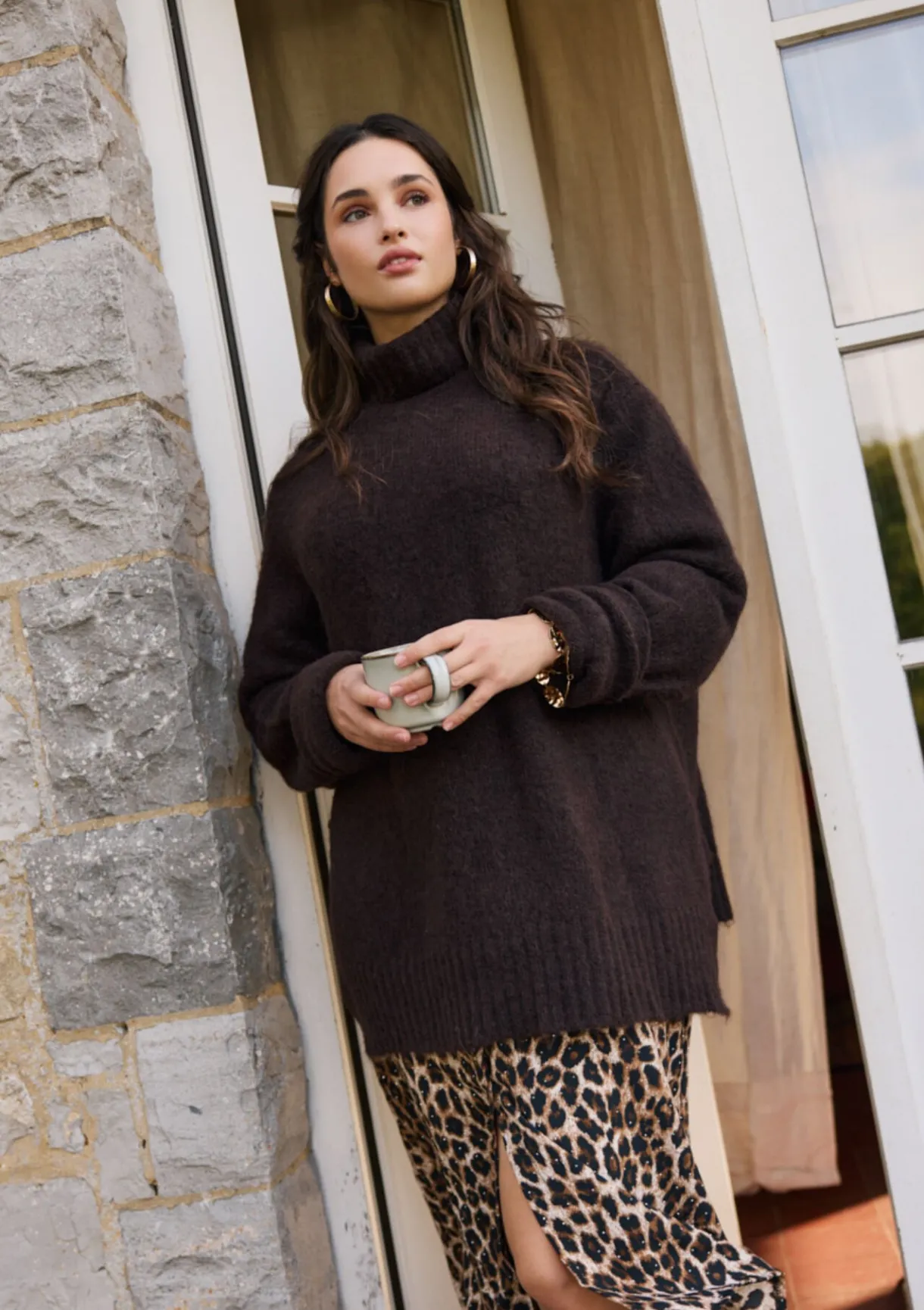 LolaLiza Oversized coltrui- Truien En Cardigans