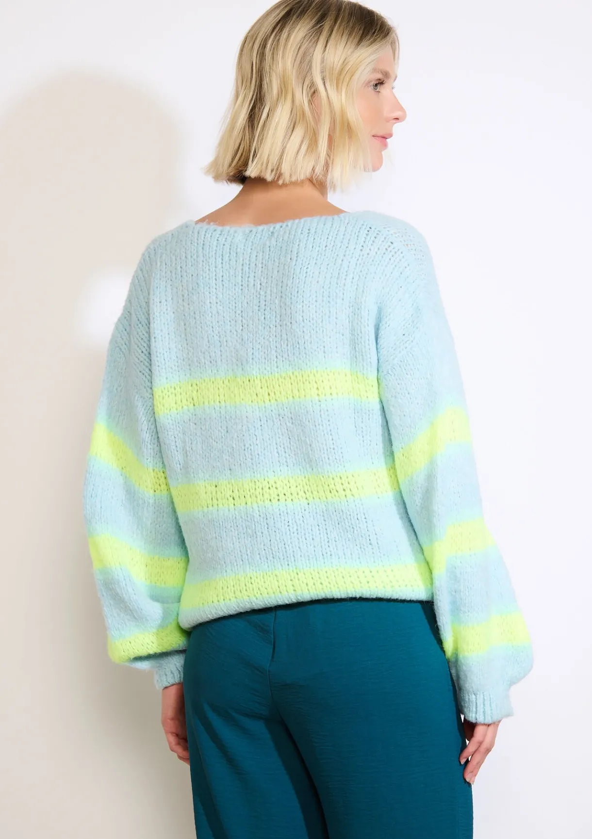 LolaLiza Oversized gestreepte trui- Truien En Cardigans