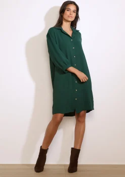 LolaLiza Oversized overhemdjurk- Jurken