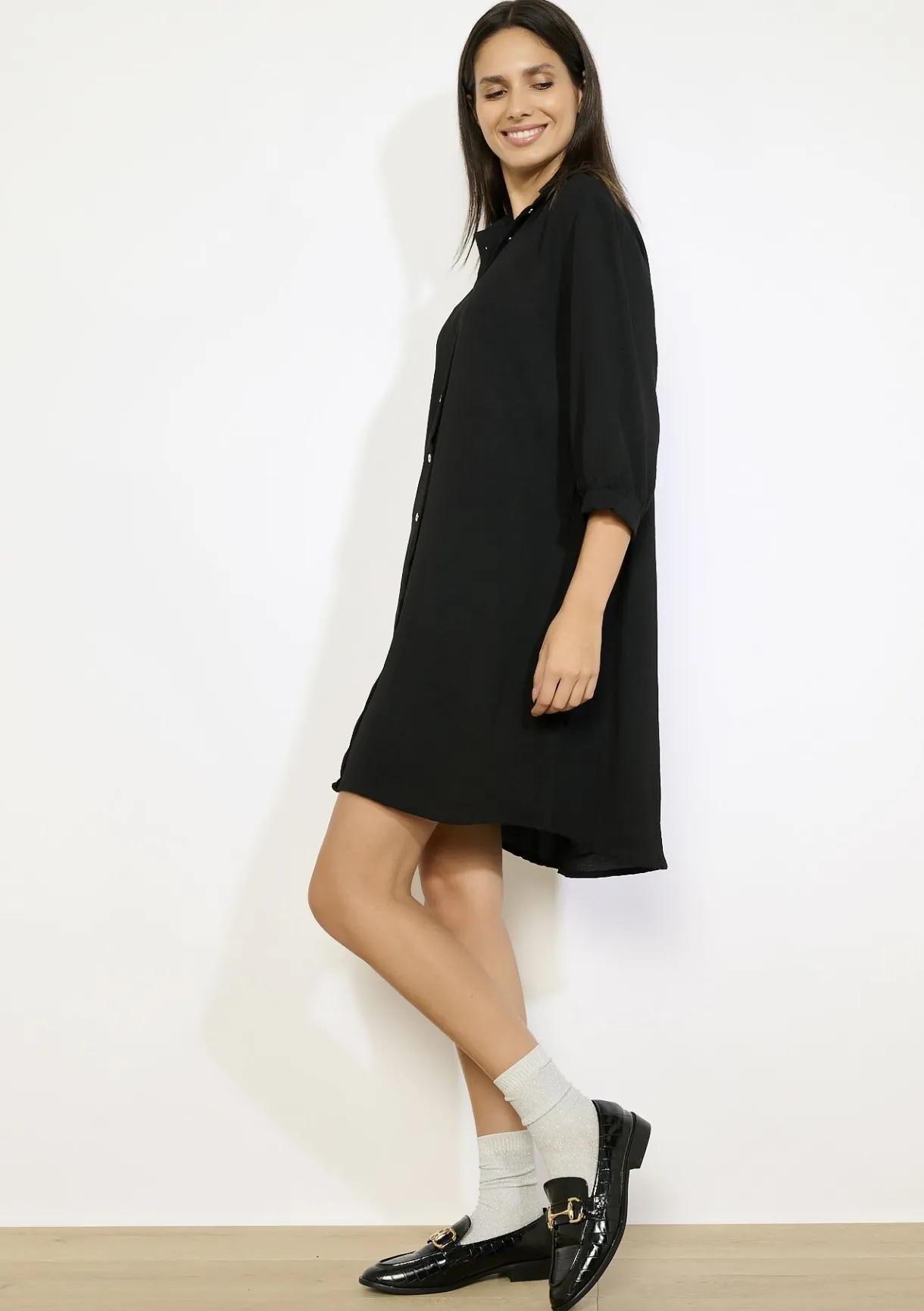 LolaLiza Oversized overhemdjurk- Jurken